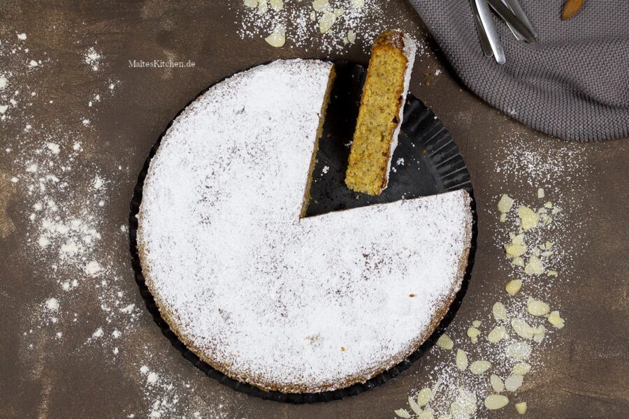 Rezept mallorquinischer Mandelkuchen