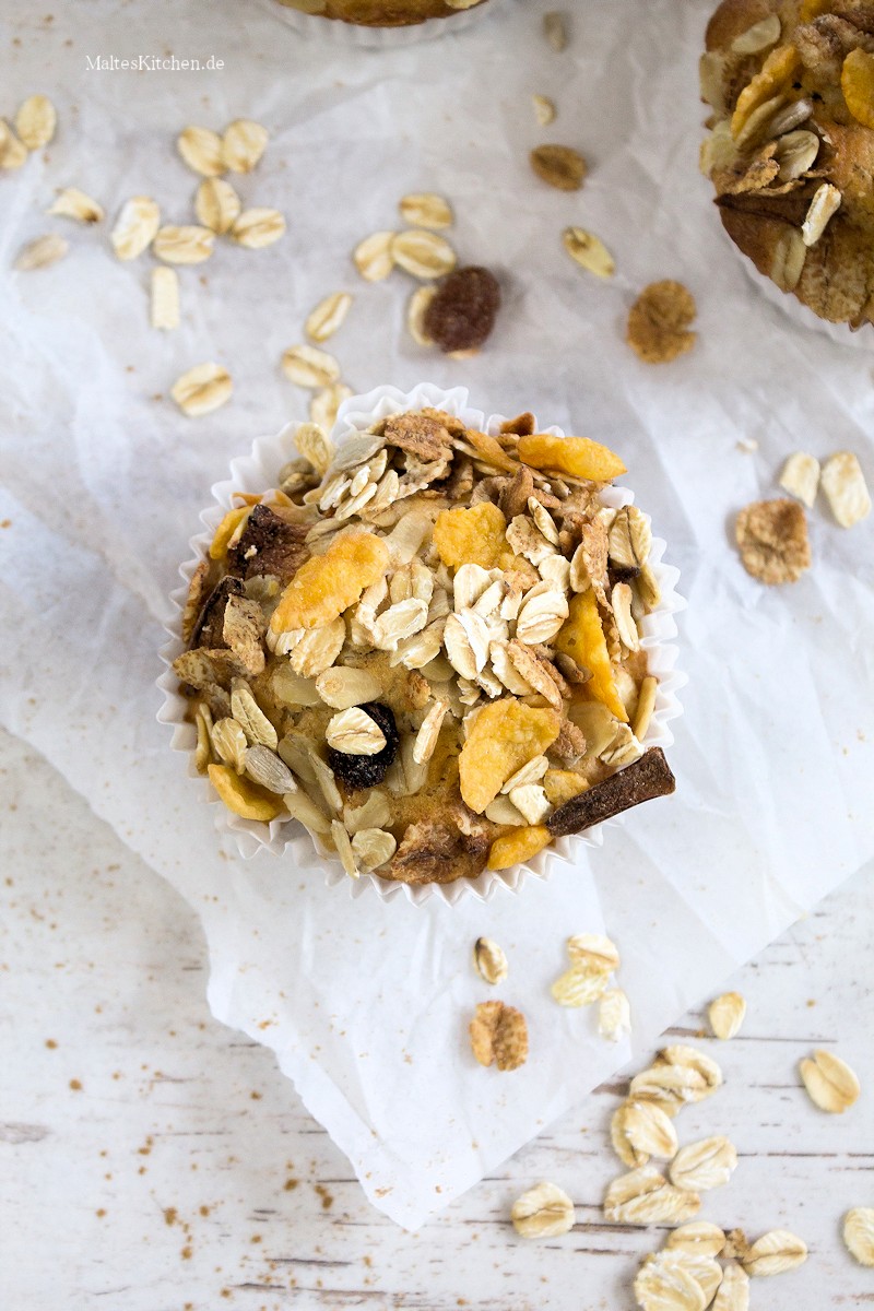 Muffins mit Müsli on Top
