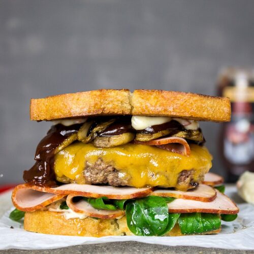 Saftiger Real Fast Food Burger