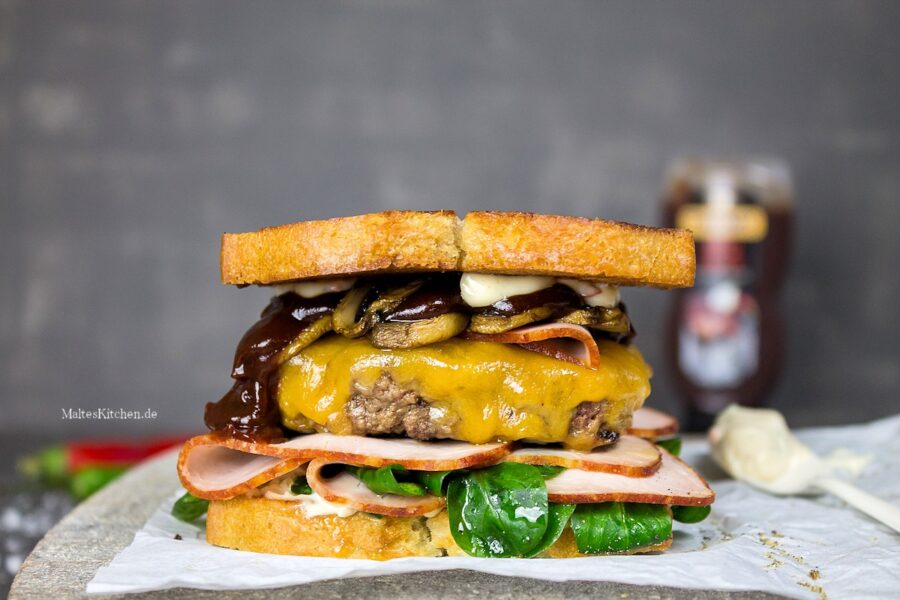 Saftiger Real Fast Food Burger