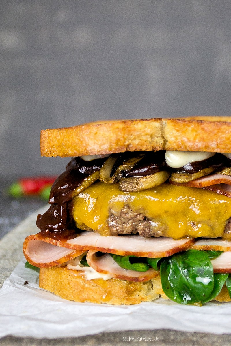 superleckerer Fast Food Burger