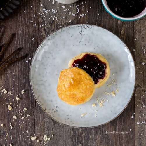 Rezept für Scones mit Vanillecreme