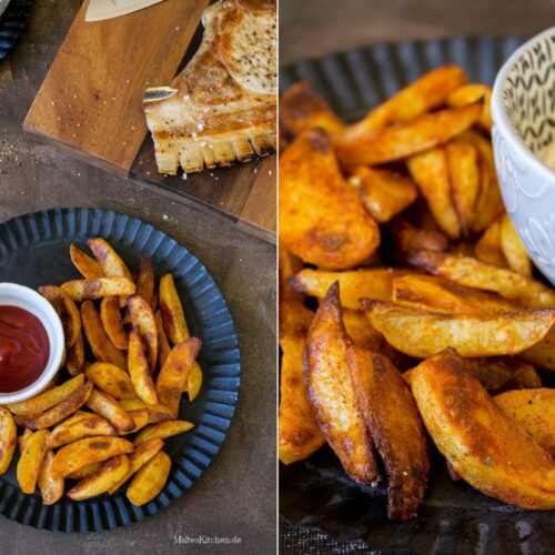 Rezept für Kartoffelecken - Potato wedges