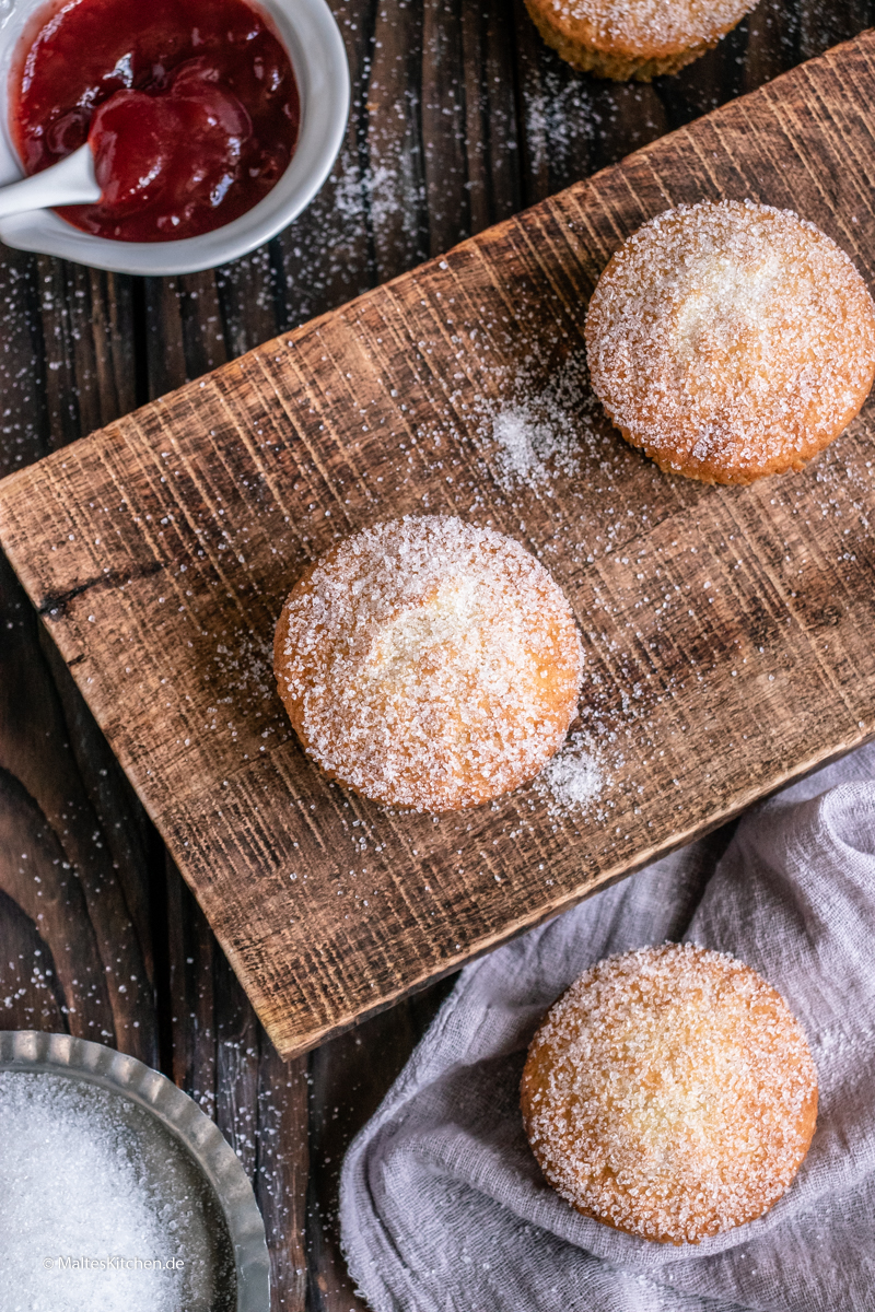 Muffins mit zuckriger Hülle
