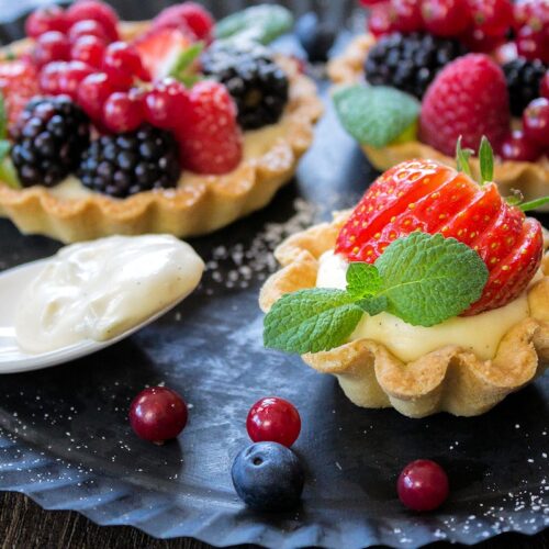Bunte-Beeren-Tartelettes