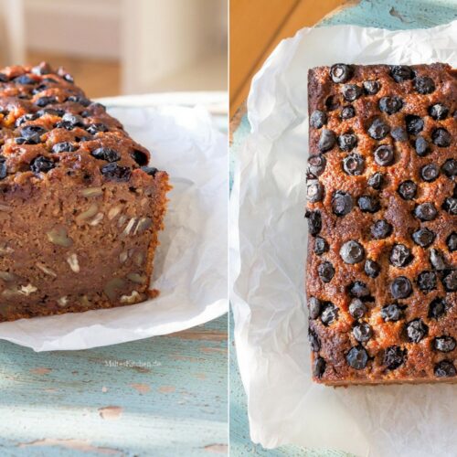 Rezept veganes Bananenbrot mit Pecannüssen