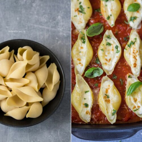Rezept für Muschelnudeln mit Ricotta-Füllung