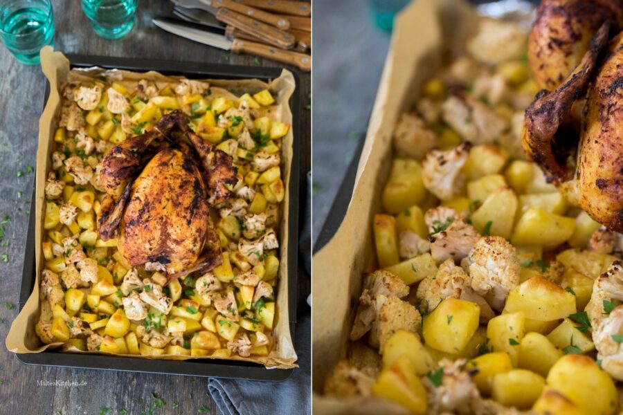 Rezept Tikka-Brathähnchen Jamie Oliver
