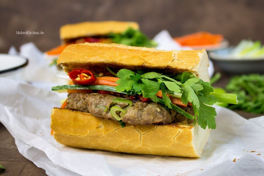 Rezept Banh Mi mit Hackfleisch