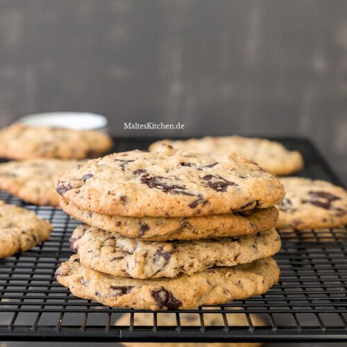 Rezept für leckere Chocolate Chip Cookies