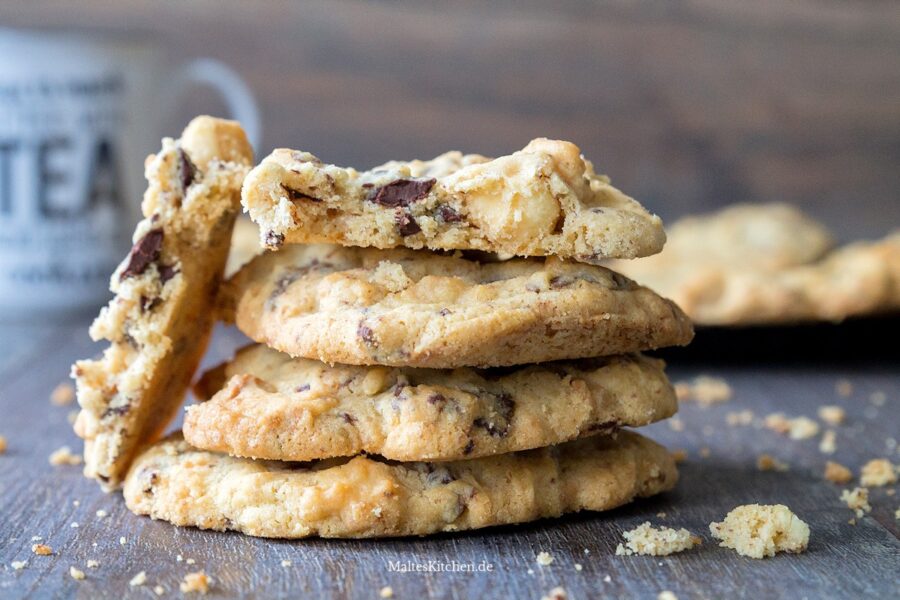 Rezept für Macadamia-Cookies
