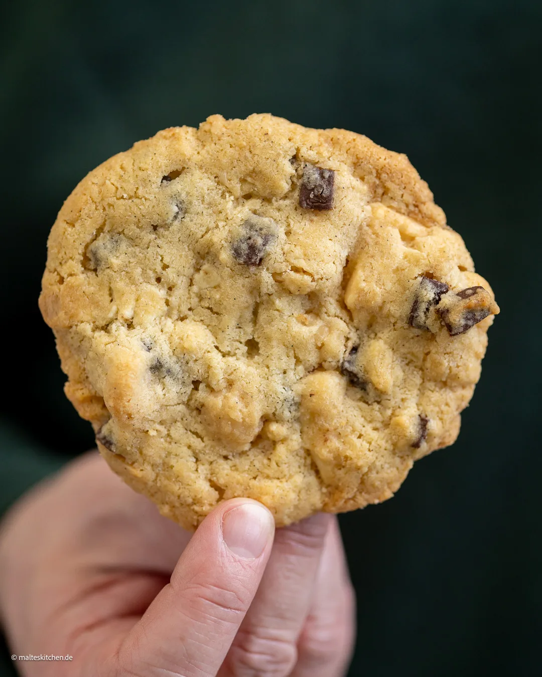 Mürbe Macadamia-Cookies