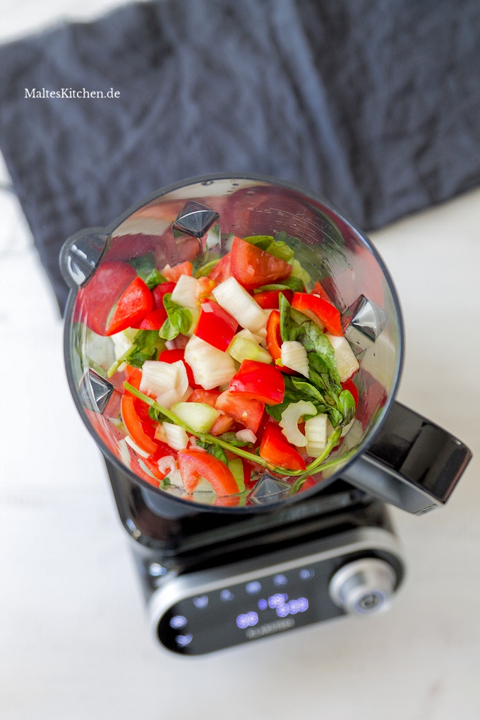 Gazpacho im Olympus Mixer von Klarstein