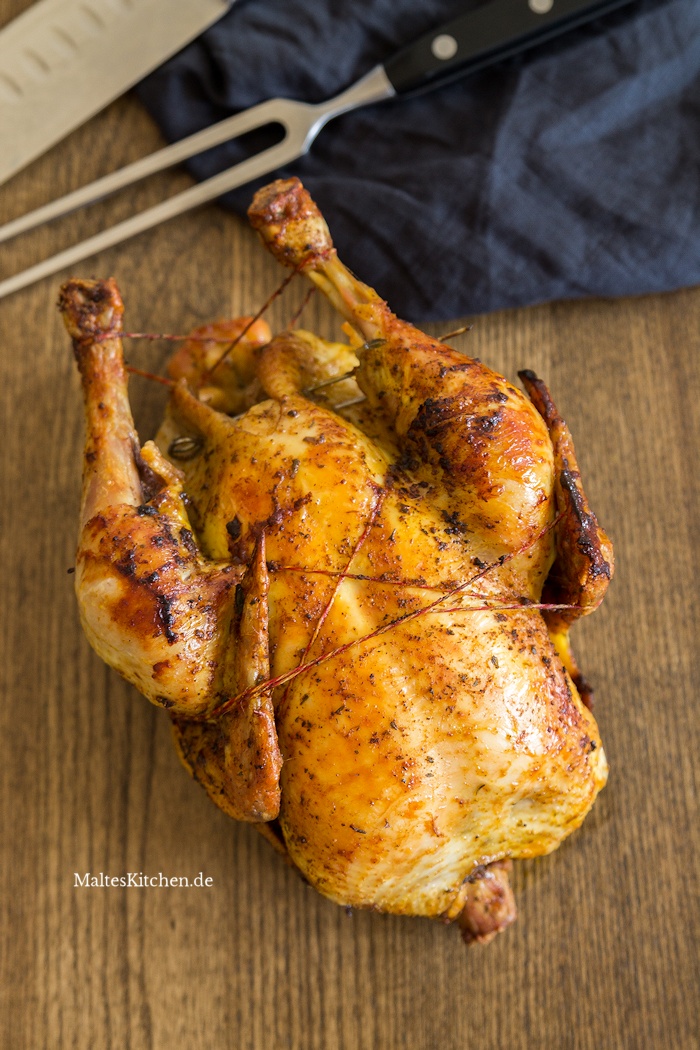 Hähnchen vom Spieß in der VitAir Turbo von Klarstein