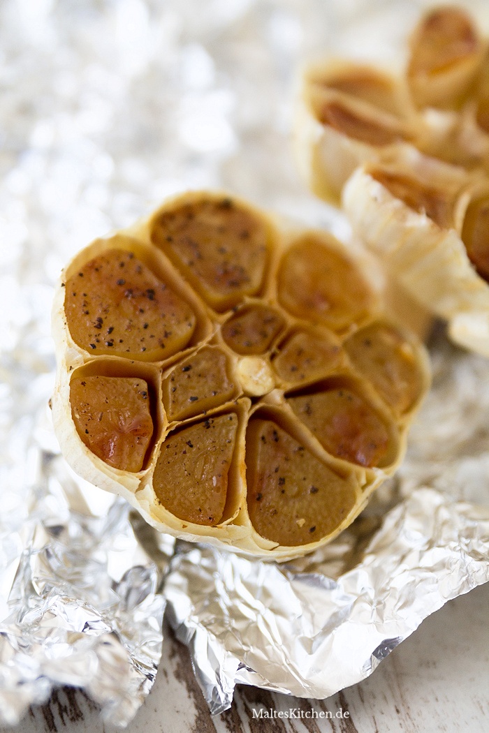 Gerösteter Knoblauch aus dem Ofen