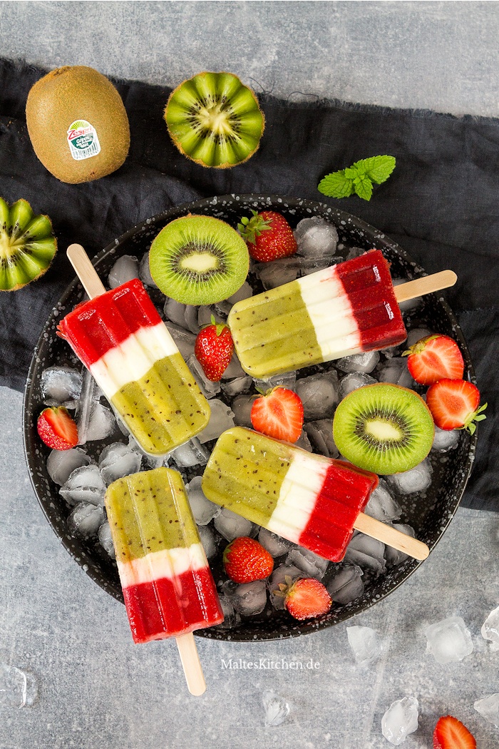 Popsicles mit Kiwi von Zespri