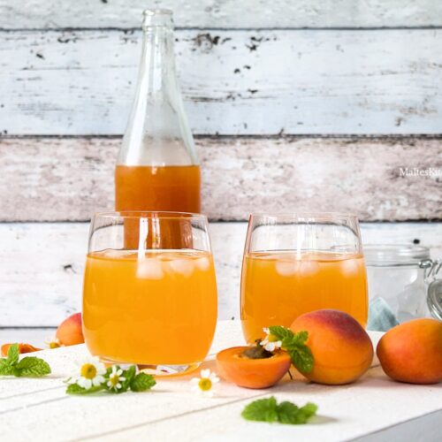 Rezept Aprikosen-Eistee selbstgemacht