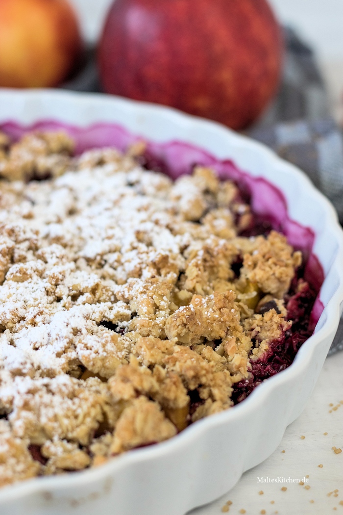 Crumble mit Streuseln