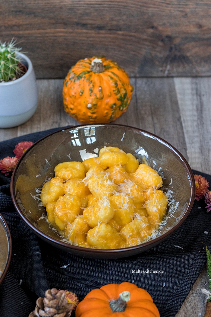 Gnocchi mit Kürbissauce