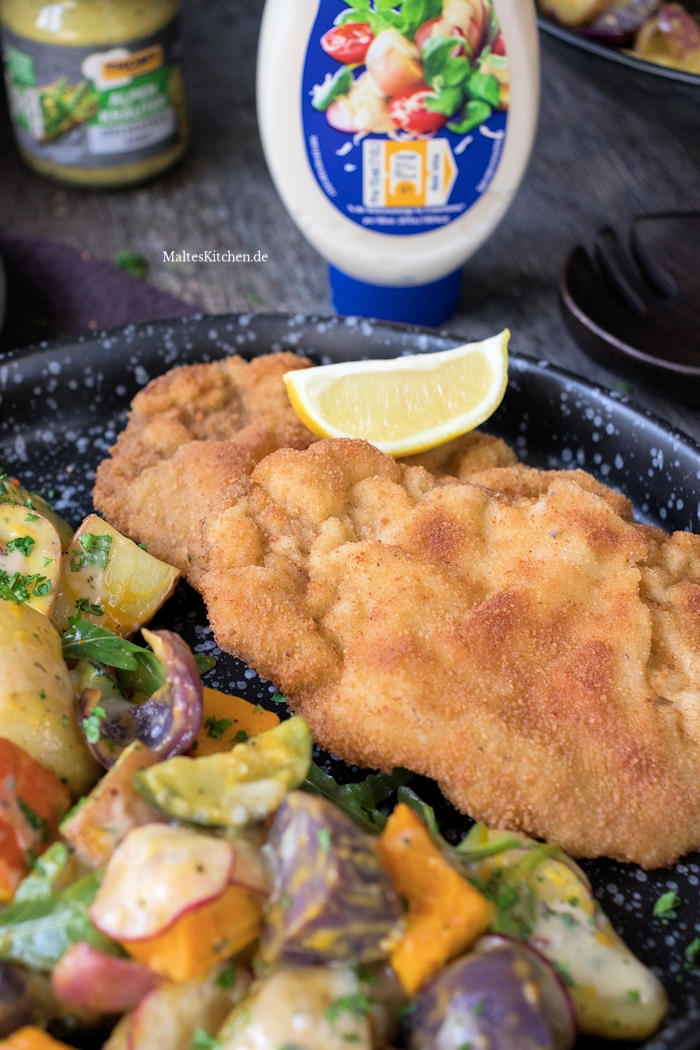 Wiener Schnitzel mit welliger Panade
