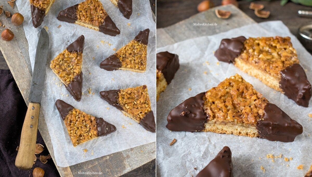 Rezept für leckere Nussecken aus dem Kochbuch Cyber Kitchen