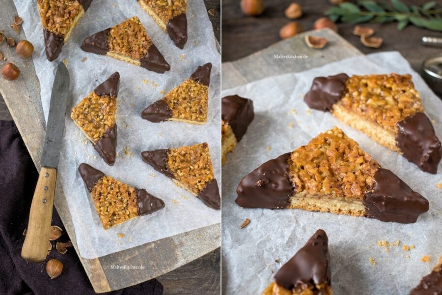 Rezept für leckere Nussecken aus dem Kochbuch Cyber Kitchen