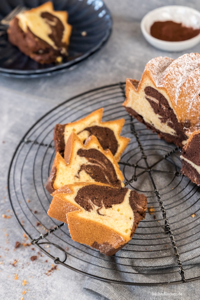Saftiger Marmorkuchen