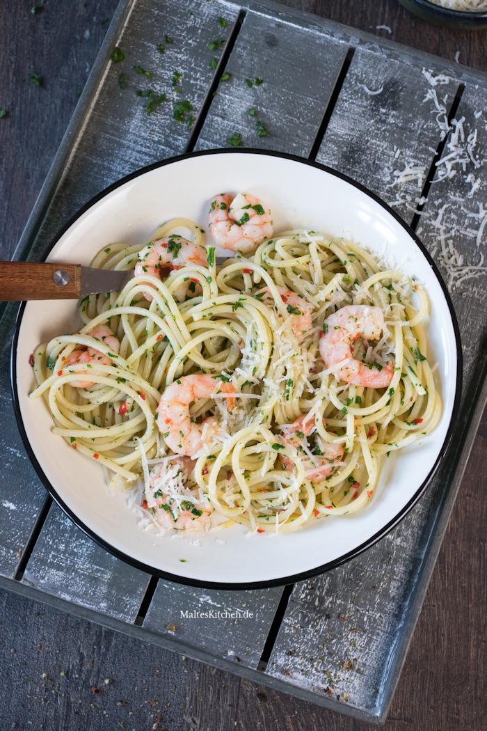 Super schnelle Spaghetti Aglio Olio