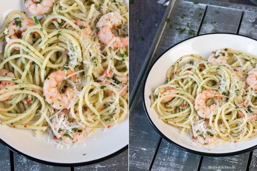 Rezept für Spaghetti Aglio Olio