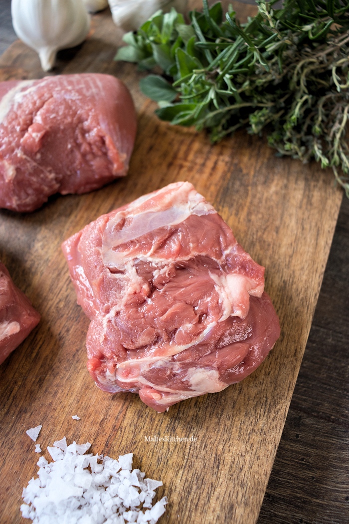 Zartes Lammfleisch aus der Keule