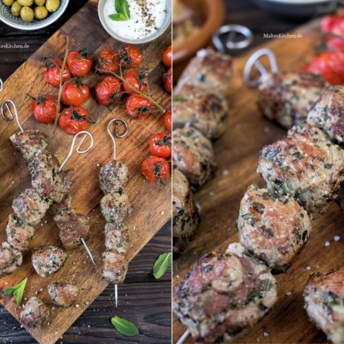 Rezept Lammspieße in Kräuter-Marinade vom Grill