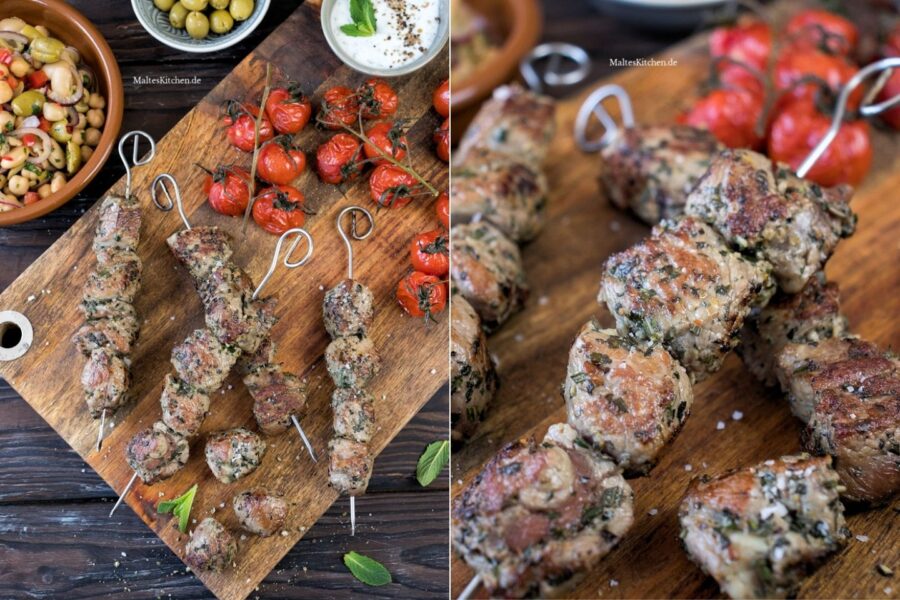 Rezept Lammspieße in Kräuter-Marinade vom Grill