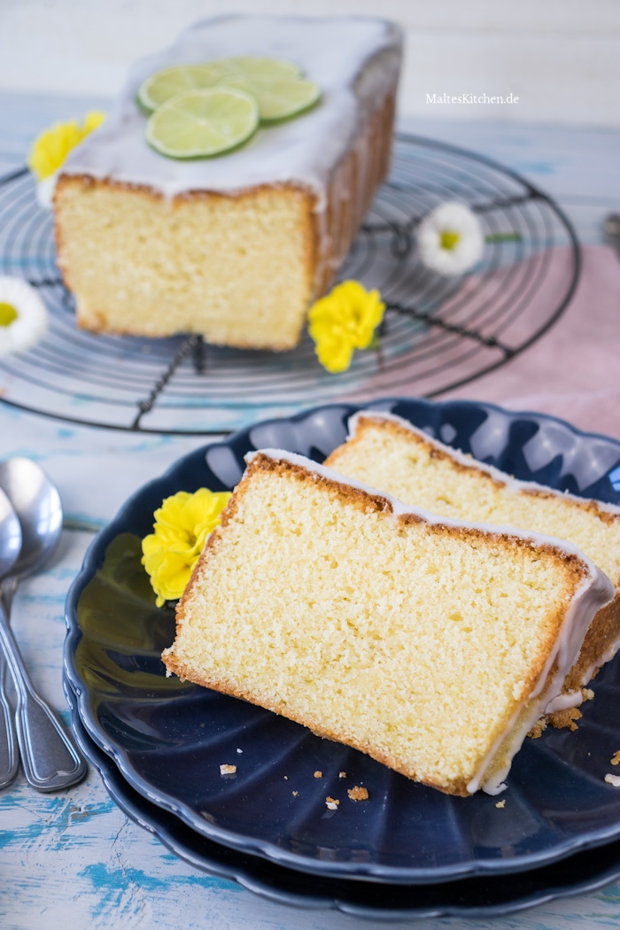 Leckerer Limetten Rührkuchen