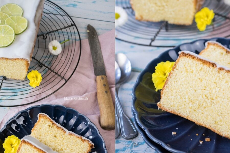 Rezept für einen saftigen Limettenkuchen