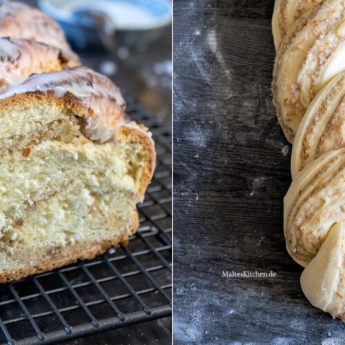 Rezept für einen saftigen Marzipanzopf