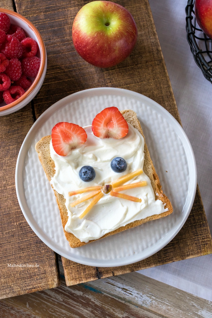 Frühstück Toast Maus