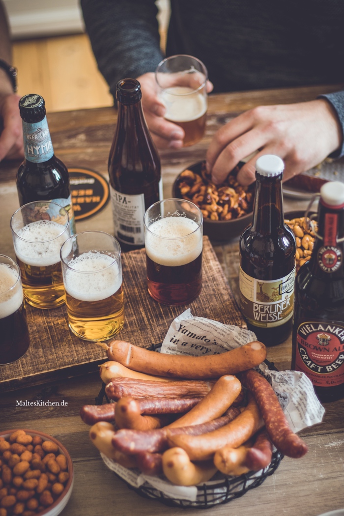Bier-Tasting mit den Bieren von BierSelect