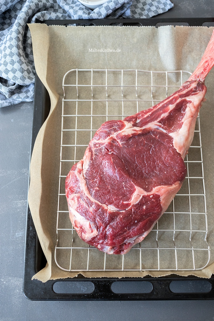 Steak rückwärts im Ofen garen