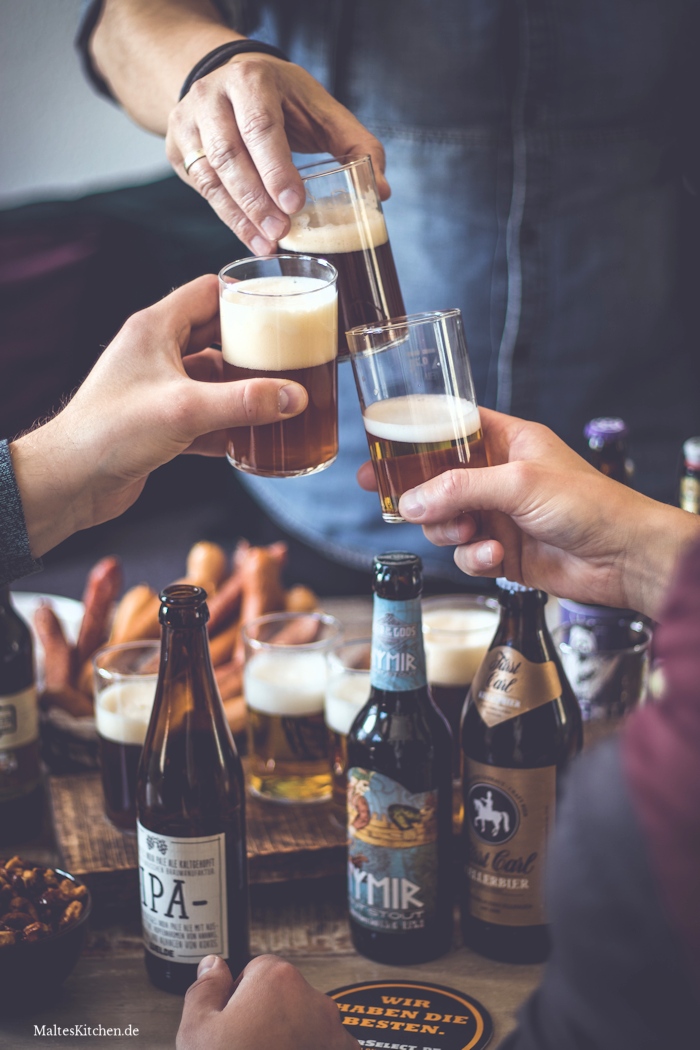 Leckere Biere aus dem Vatertag Bierpaket von BierSelect