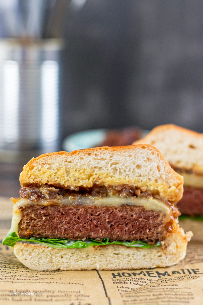 Beyond Meat Burger aus Erbsenprotein