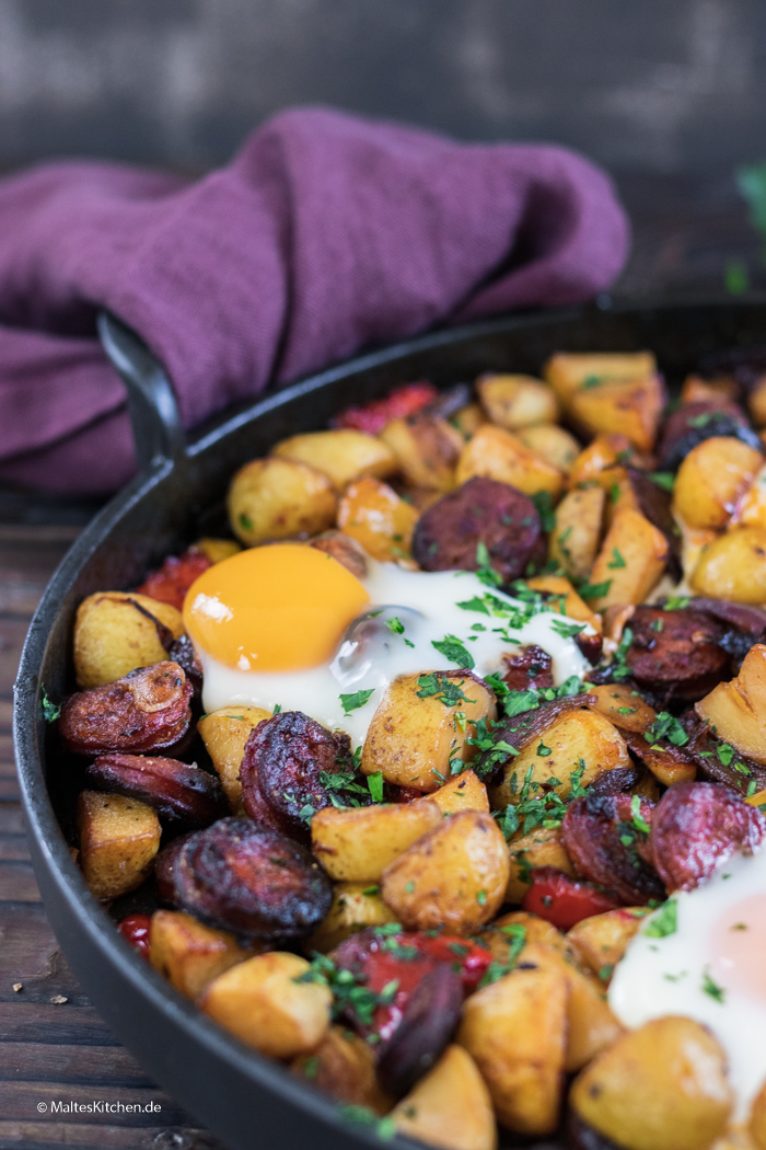 So eine leckere Frühstückspfanne