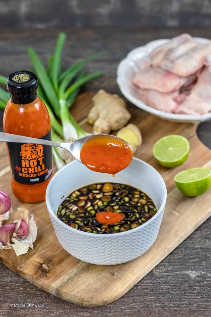 Marinade für Chicken Wings