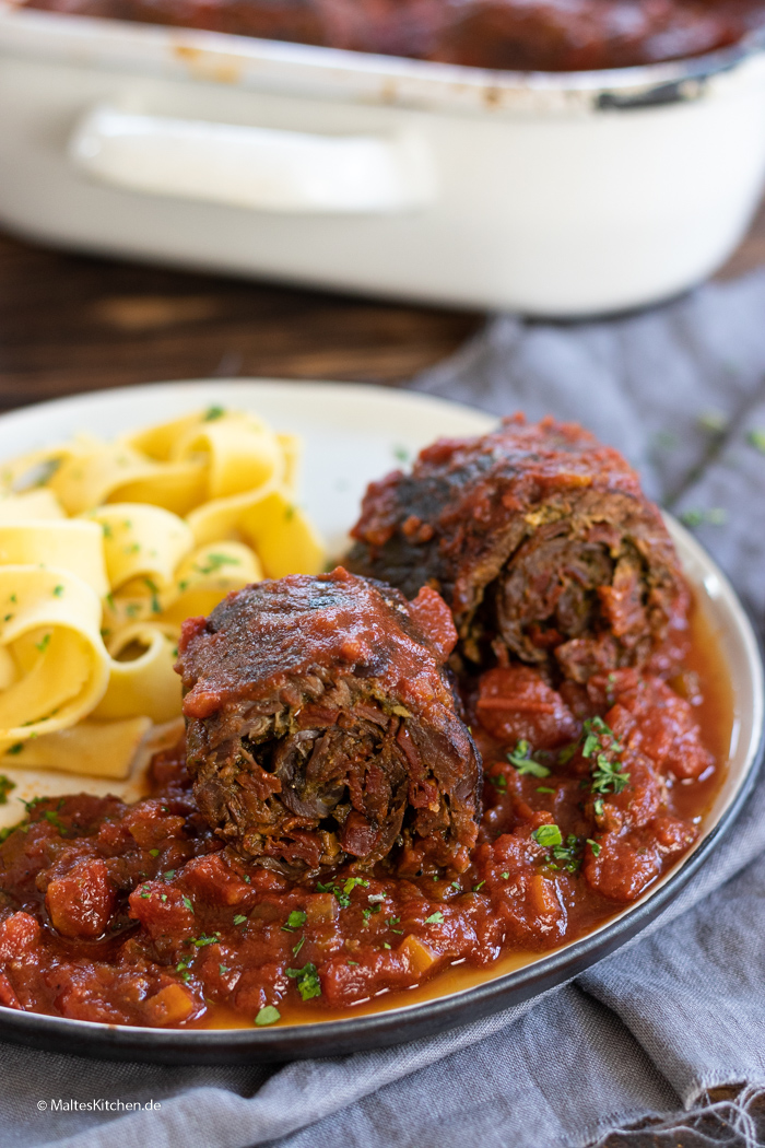 Super leckere mediterrane Rinderrouladen von Château Boeuf®