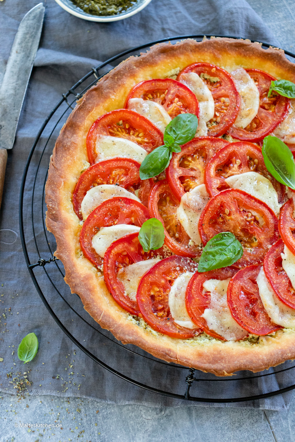Knusprige Tomatentarte