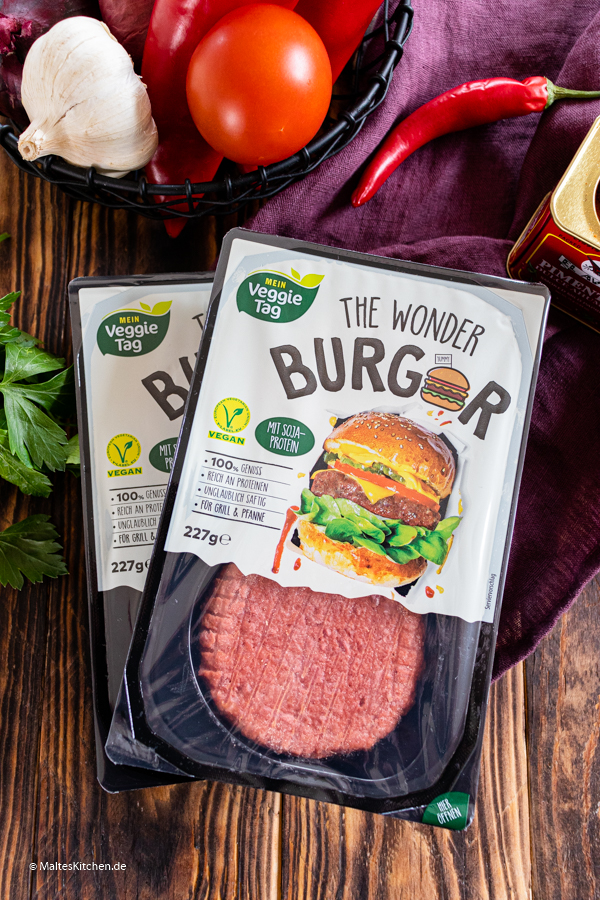 Der vegane Wonder Burger von ALDI SÜD