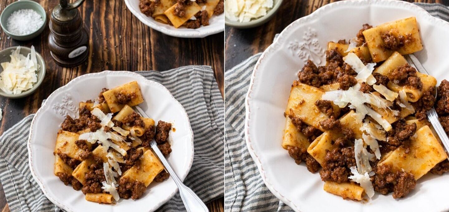 Rezept für ein Ragout alla Bolognese