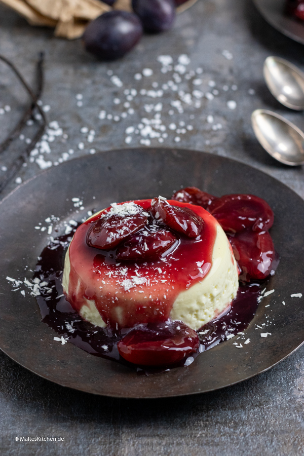 Fluffige bayerische Creme