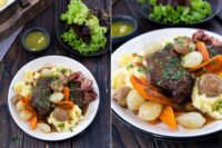 Butterzartes Bœuf Bourguignon
