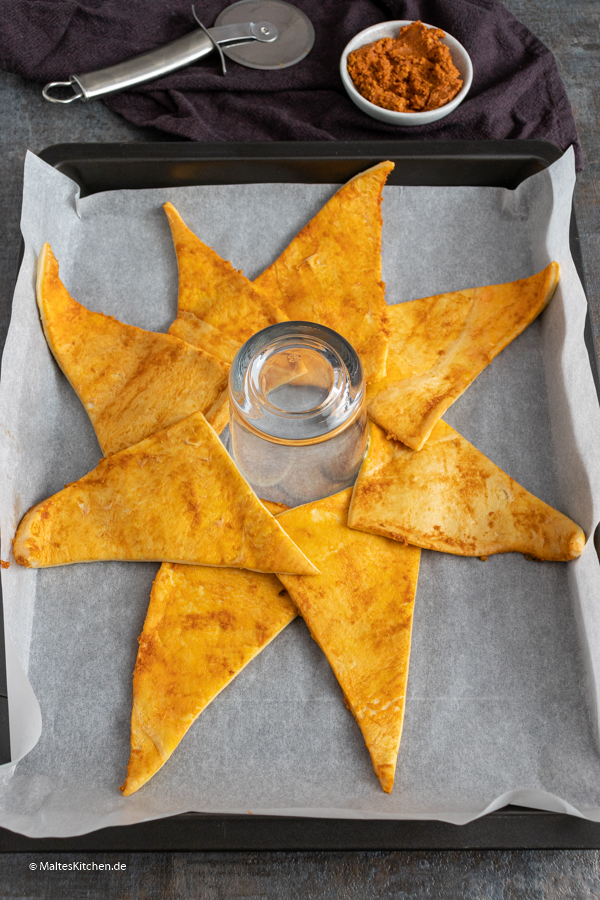 Knuspriger Kranz aus Pizzaschneckenteig von Knack&Back™