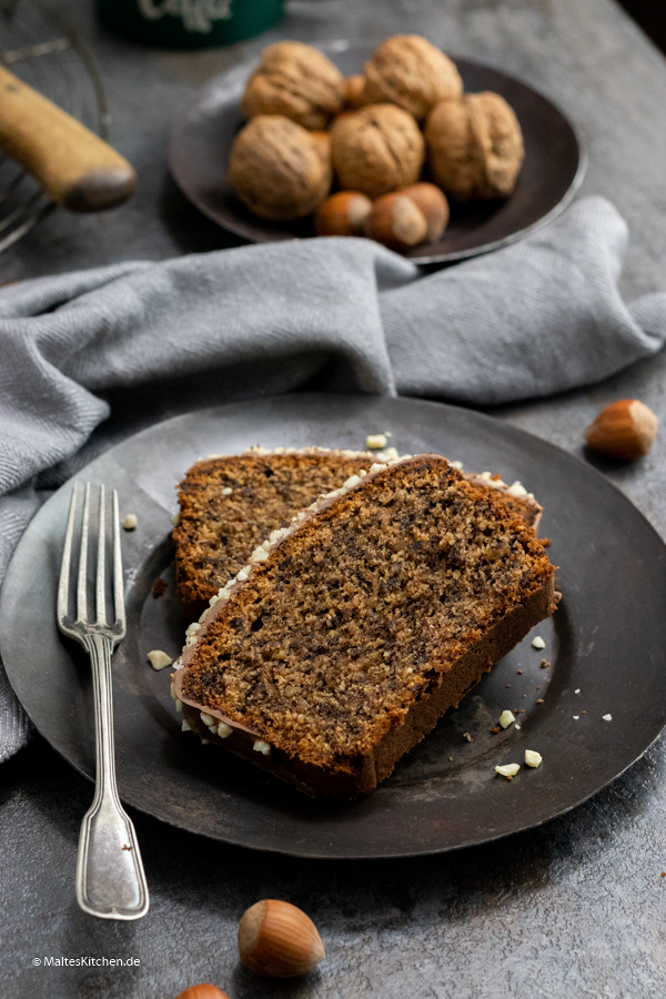 Super saftiger Nusskuchen